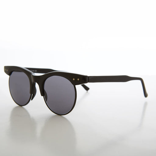 image of sunglasses model SUNGLASS MUSEUM Round Extended Horn Rim Vintage Sunglass - Yan