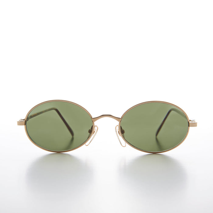 SUNGLASS MUSEUM Classic Oval Vintage 90s Sunglass Optical Quality Frame - Yates