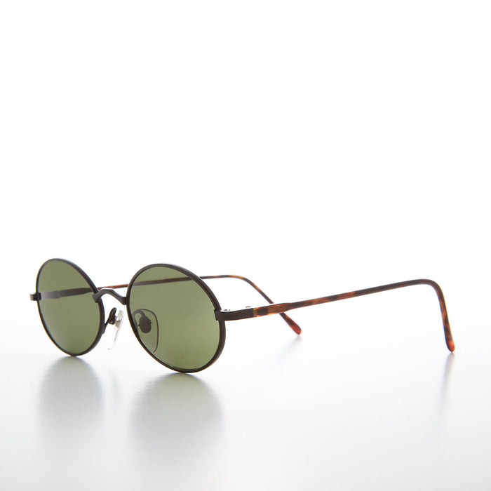 SUNGLASS MUSEUM Classic Oval Vintage 90s Sunglass Optical Quality Frame - Yates