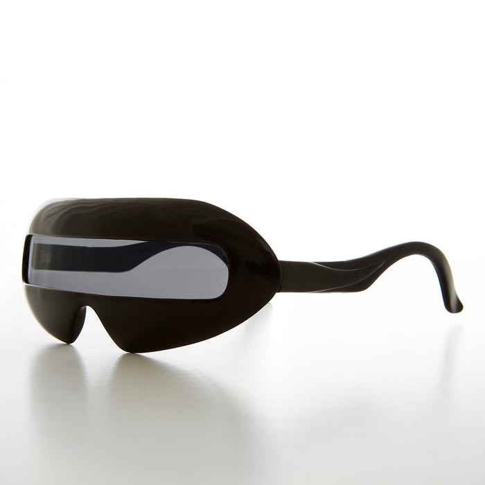 Futuristic Cyclops Robot Single Lens Vintage Sunglass  - Zepter