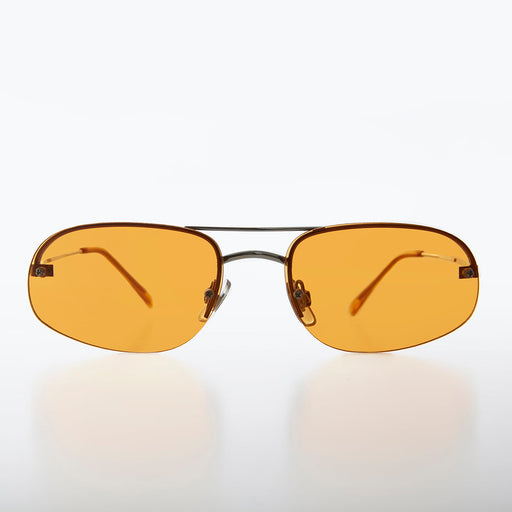 Sunglass Museum Rimless Color Pop Tinted Lens Vintage Sunglass - Zizi - Product image