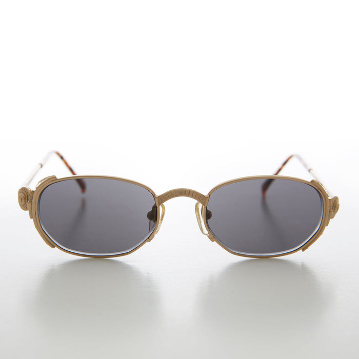 image of sunglasses model SUNGLASS MUSEUM SUNGLASS MUSEUM Oval Luxury Vintage 90s Sunglass - Zoom
