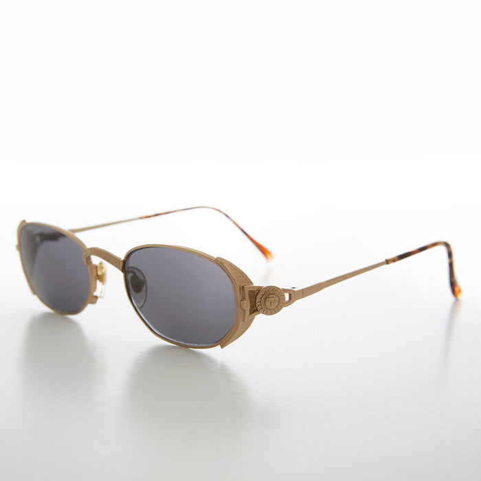 image of sunglasses model SUNGLASS MUSEUM SUNGLASS MUSEUM Oval Luxury Vintage 90s Sunglass - Zoom