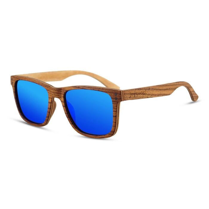 Ziggy Zebrawood Wayfinder Sunglasses | Polarized | Joycoast