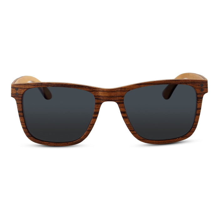 Ziggy Zebrawood Wayfinder Sunglasses | Polarized | Joycoast