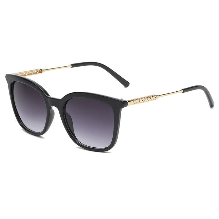 Hollow Metal Sunglasses - Vintage Chic for Trendsetters