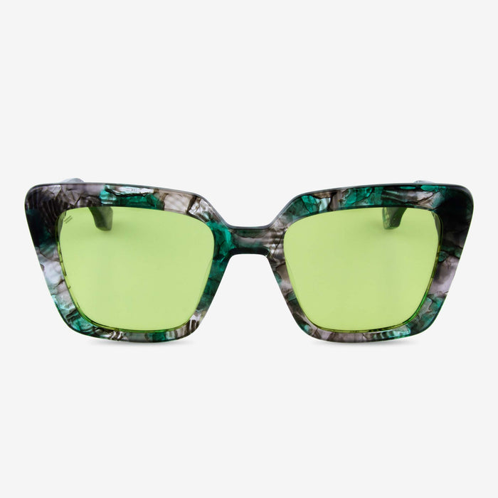 Amelia - Acetate & Wood Sunglasses