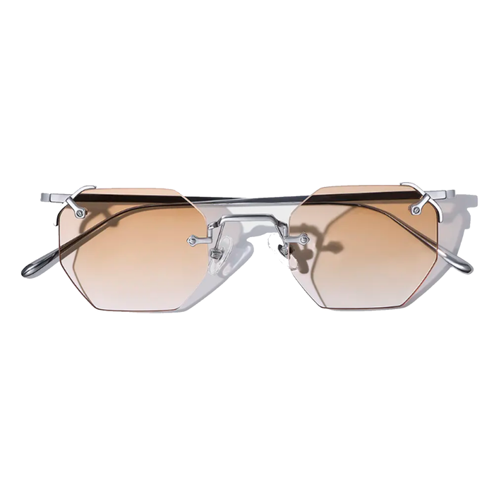 COSSINO Aplos Metal Hexagon Sunglasses
