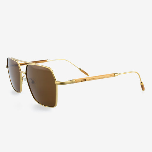 TOMMY OWENS Bimini - Metal & Wood Sunglasses - Product image