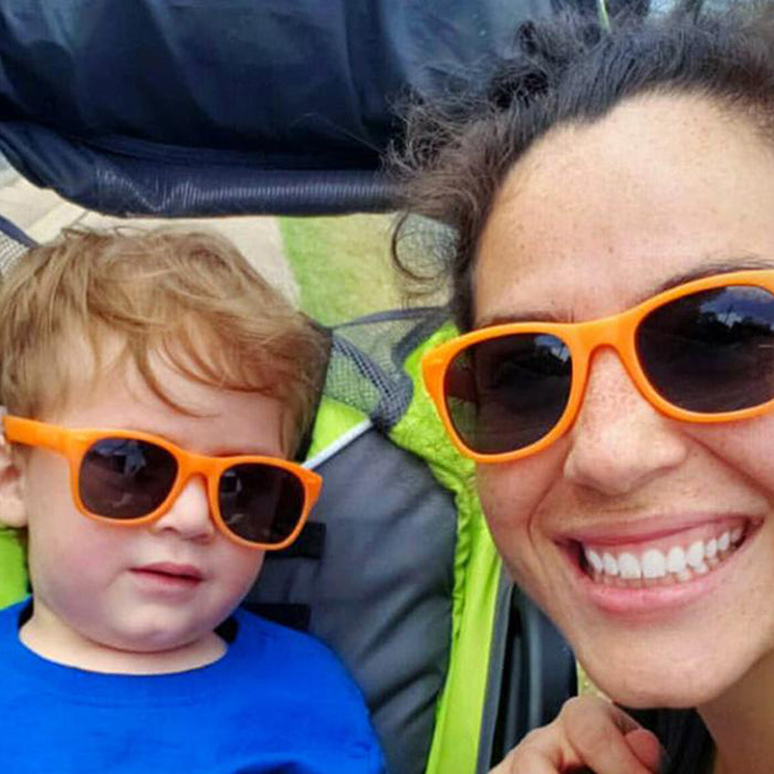 RO-SHAM-BO Sunglasses Bright Orange Shades | Adult