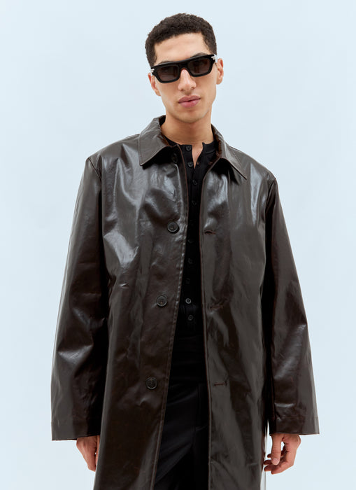 Bottega Veneta Men Mitre Square Sunglasses