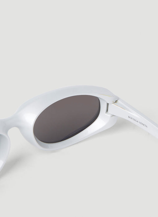 Bottega Veneta Men Arch Oval Sunglassses