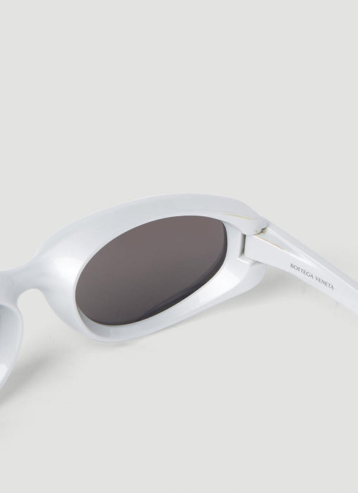 Bottega Veneta Men Arch Oval Sunglassses