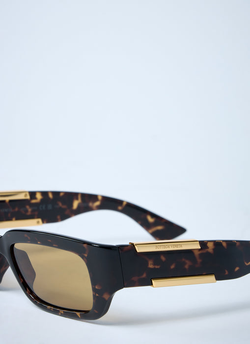 Bottega Veneta Men Dash Rectangular Sunglasses
