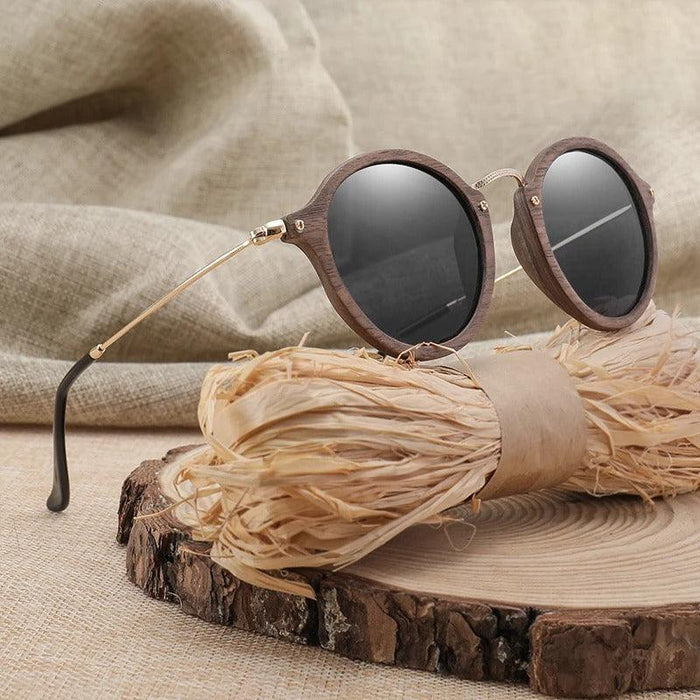 Modern Ultralight Women Men Polarized Sunglasses Wooden