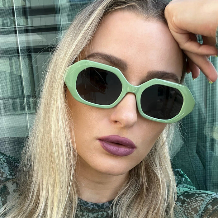 TOPFOXX Sunglasses Came To Win - Green