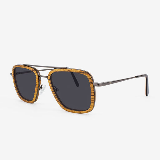 TOMMY OWENS Captiva - Metal & Wood Sunglasses - Product image