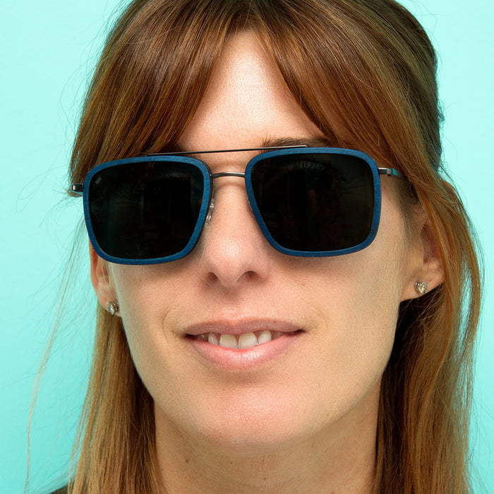 Captiva - Metal & Wood Sunglasses