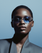 COSSINO Carter Bleu Metal Frameless Sunglasses - Product image