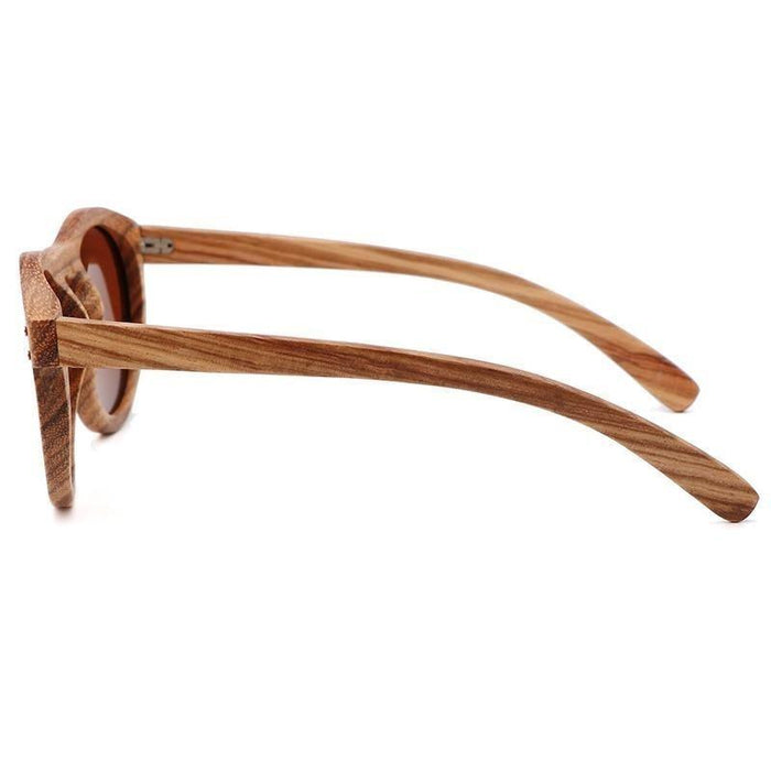BARCUR Classic Style Wood Retro Style Sunglasses