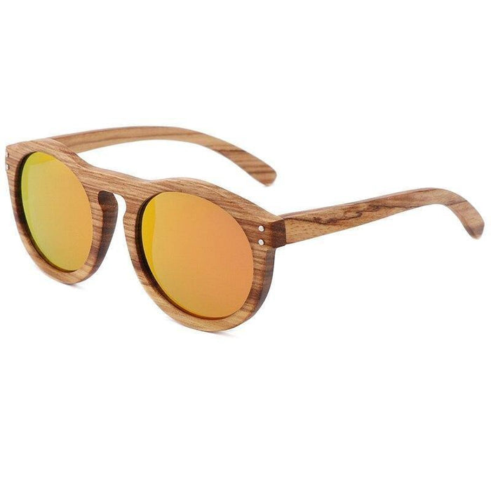 BARCUR Classic Style Wood Retro Style Sunglasses