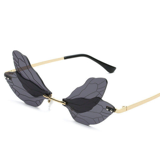 RAMODO JEWELRY Butterfly Wing Sunglasses - Whimsical & Trendy - Product image