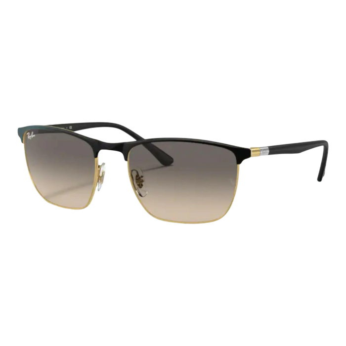Ray-Ban RB3686 Chromance Sunglasses Black On Gold