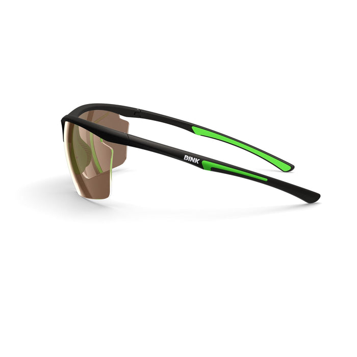 DINK Daytona Petite Large RX Pickleball Sunglasses - Black/Green