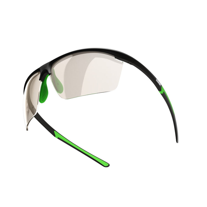 DINK Daytona Petite Large Sunglasses - Black/Green