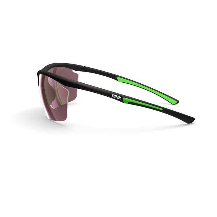 DINK Daytona Petite Large RX Pickleball Sunglasses - Black/Green