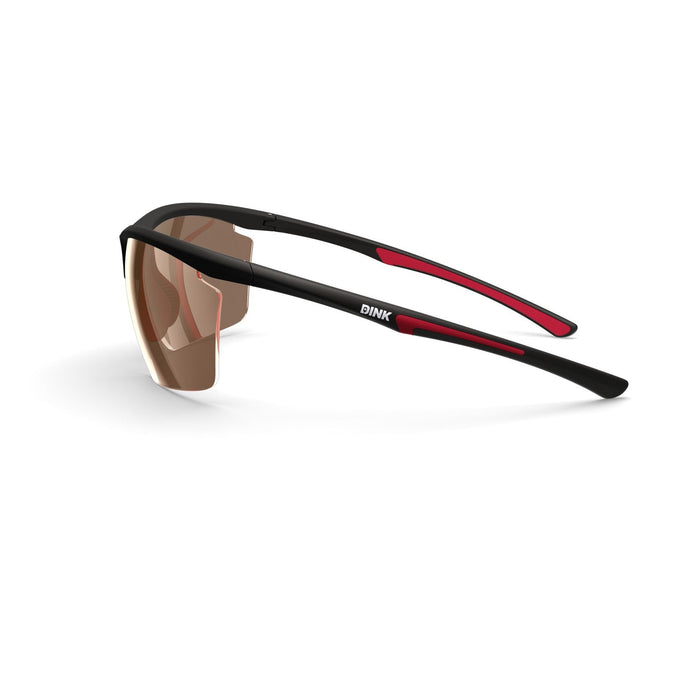 DINK Daytona Petite Large RX Pickleball Sunglasses - Black/Red