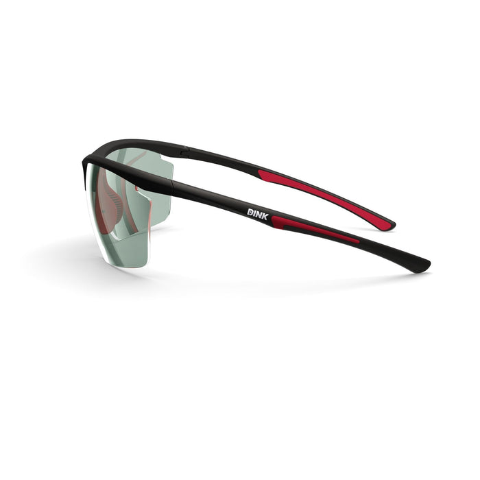 DINK Daytona Petite Large RX Sunglasses - Black/Red