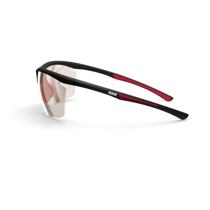 DINK Daytona Petite Large RX Sunglasses - Black/Red