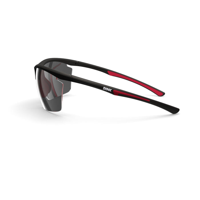 DINK Daytona Petite Large Sunglasses - Black/Red