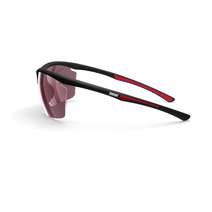 DINK Daytona Petite Large RX Pickleball Sunglasses - Black/Red