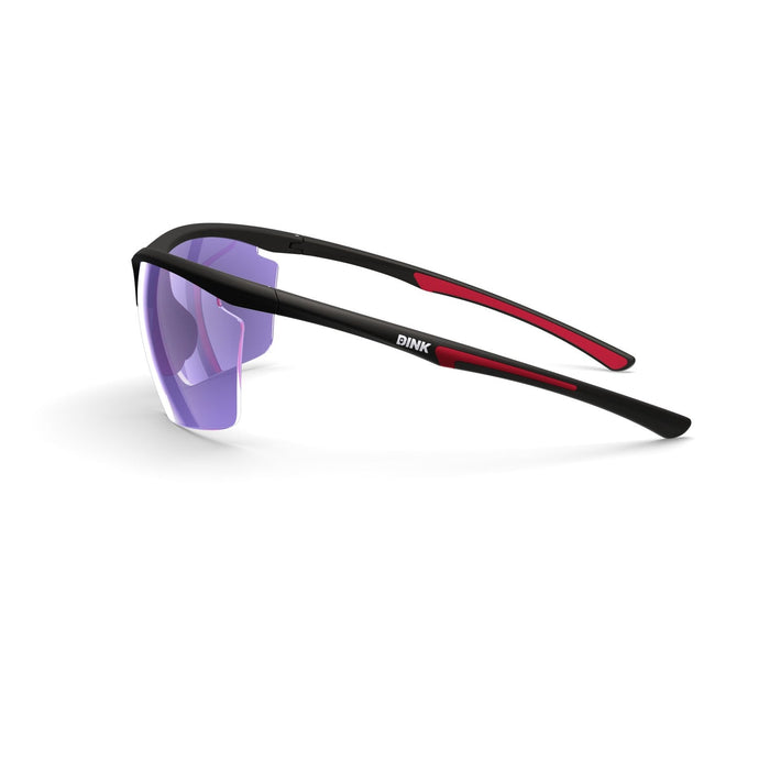 DINK Daytona Petite Large RX Pickleball Sunglasses - Black/Red