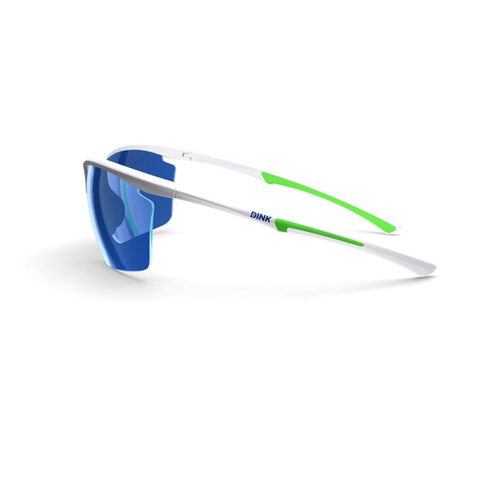 DINK Daytona Petite Large RX Pickleball Sunglasses - White/Green