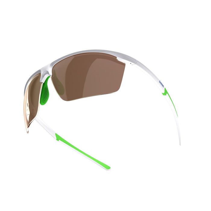 DINK Daytona Petite Large RX Pickleball Sunglasses - White/Green