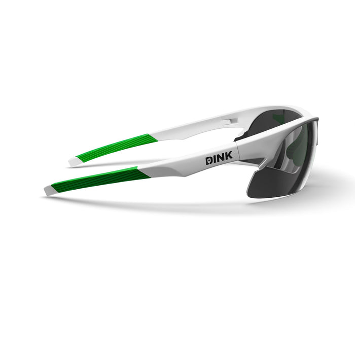 Daytona Pickleball Sunglasses - White/Green