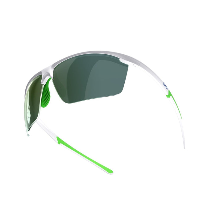 DINK Daytona Petite Large RX Pickleball Sunglasses - White/Green