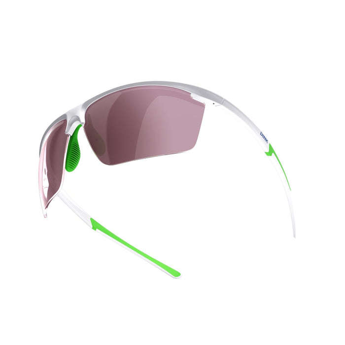 DINK Daytona Petite Large RX Pickleball Sunglasses - White/Green