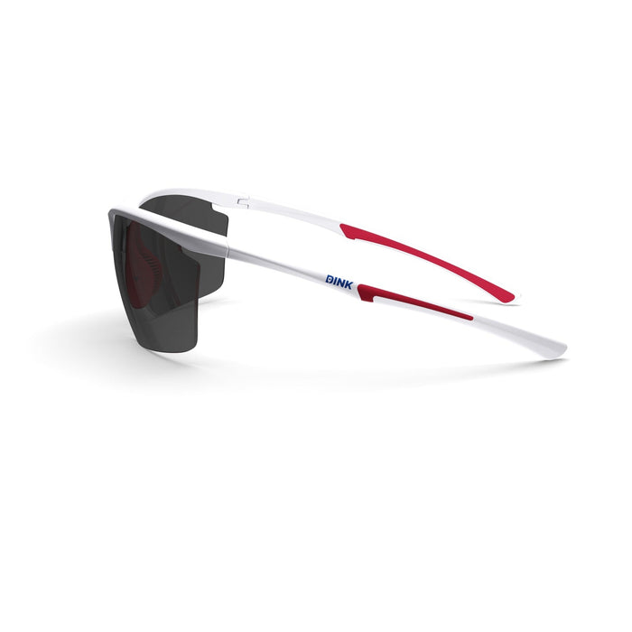 DINK Daytona Petite Large Pickleball Sunglasses - White/Red