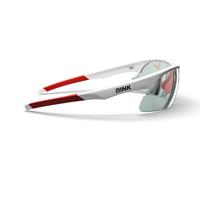 Daytona Pickleball Sunglasses - White/Red