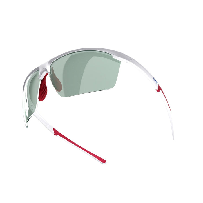 DINK Daytona Petite Large Sunglasses - White/Red