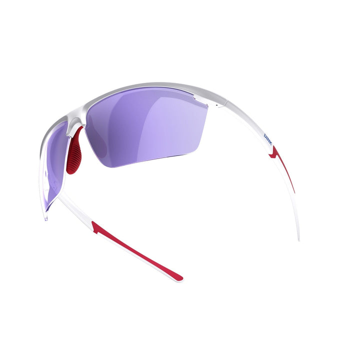 DINK Daytona Petite Large RX Sunglasses - White/Red