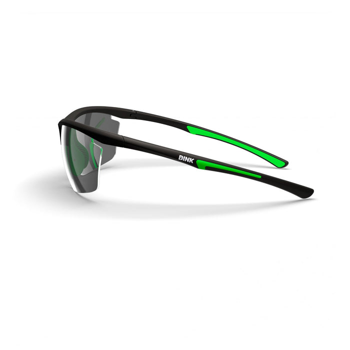 DINK Daytona Petite Pickleball Sunglasses - Black/Green