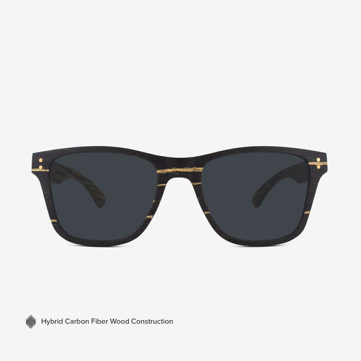 TOMMY OWENS Delray - Wood & Carbon Fiber Sunglasses - Product image
