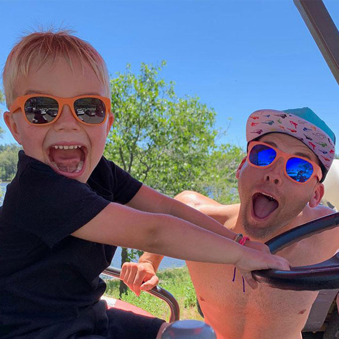 RO-SHAM-BO Sunglasses Bright Orange Shades | Adult