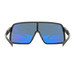 image of sunglasses model Rockwell Time Forza (Black/Blue Anti-Reflective, Polarized, Oleo-phobic Lens)