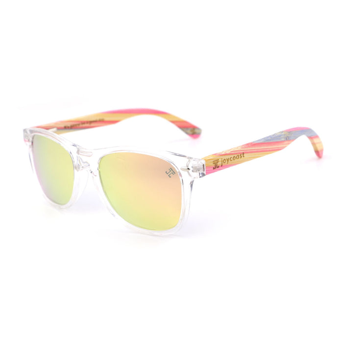 Fruitloops Bamboo Wooden Sunglasses | Polarized | Joycoast